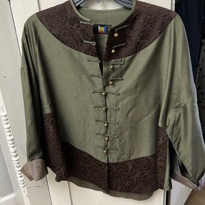 FCE silk jacket, size medium, absolutely lovely!